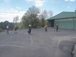 Crack Sealing - west hangar apron